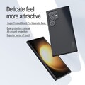 Пластиковый чехол с пластиной Magsafe Nillkin Super Frosted Shield Pro Magnetic Case Зеленый для Samsung Galaxy S24 Ultra(#8)