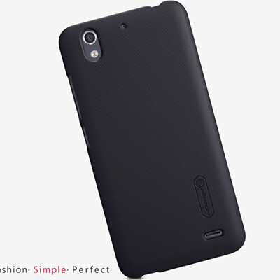 Пластиковый чехол Nillkin Super Frosted Shield Black для Huawei Ascend G630(1)