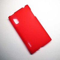 Силиконовый чехол Becolor Red Mat для LG Optimus L5 E610