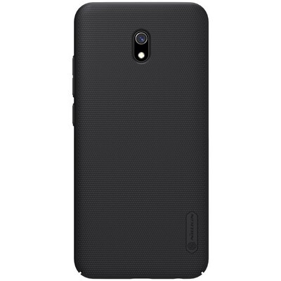 Пластиковый чехол с подставкой Nillkin Super Frosted Shield Черный для Xiaomi Redmi 8A(1)