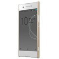 Пластиковый чехол с пленкой Nillkin Super Frosted Shield Gold для Sony Xperia XA1(#2)