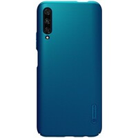 Пластиковый чехол с подставкой Nillkin Super Frosted Shield Синий для Huawei Honor 9X Pro