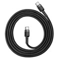Кабель Type-C - Type-C 3A 20V 60W Baseus Cafule PD 2.0, QC3.0 ( CATKLF-H91) длина 2м(#2)
