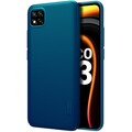 Пластиковый чехол с подставкой Nillkin Super Frosted Shield Синий для Xiaomi Poco C3(#3)