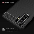 Защитный чехол UniCase Carbon черный для Huawei P30 Pro(#4)