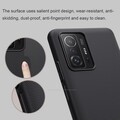 Пластиковый чехол с подставкой Nillkin Super Frosted Shield Синий для Xiaomi 11T /11T Pro(#4)