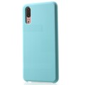 Силиконовый чехол Silicone Case бирюзовый для Huawei P20(#2)