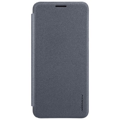Полиуретановый чехол книга Nillkin Sparkle Leather Case Black (Черный) для Huawei Nova 2S(1)