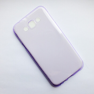 Силиконовый чехол Becolor Purple 0.6mm для Samsung Galaxy E7(1)
