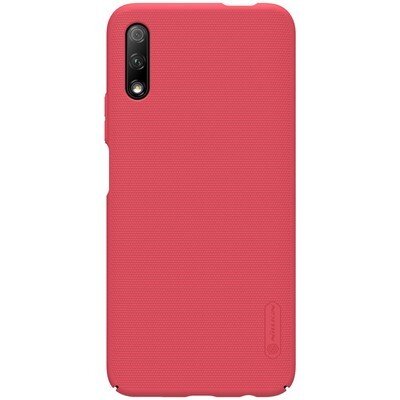 Пластиковый чехол с подставкой Nillkin Super Frosted Shield Красный для Huawei Honor 9X(1)