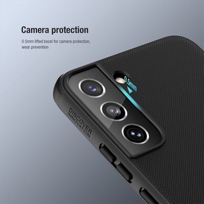 Пластиковый чехол Nillkin Super Frosted Shield Pro Синий для Samsung Galaxy S22 Plus(5)