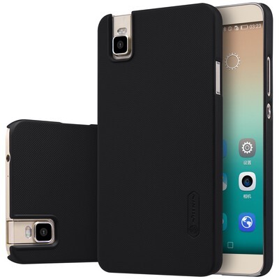 Пластиковый чехол с пленкой Nillkin Super Frosted Shield Black для Huawei Honor ShotX(3)