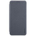 Полиуретановый чехол книга Nillkin Sparkle Leather Case Черный для Huawei P20 Lite(#1)