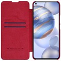 Кожаный чехол Nillkin Qin Leather Case Красный для Huawei Honor 30(#3)