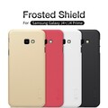 Пластиковый чехол с подставкой Nillkin Super Frosted Shield Черный для Samsung J4 Plus (2018)(#4)