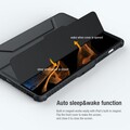 Защитный чехол Nillkin Bumper Leather Case Pro Синий для Samsung Galaxy Tab S7 FE(#5)