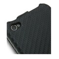 Кожаный чехол Melkco Leather Case Carbon Fiber- Black для Apple iPhone 4/4S(#3)