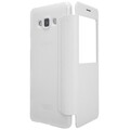 Полиуретановый чехол Nillkin Sparkle Leather Case White для Samsung Galaxy A7(#3)