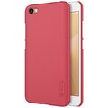 Пластиковый чехол с пленкой Nillkin Super Frosted Shield Red (Красный) для Xiaomi Redmi Note 5A (2/16Gb)(#3)