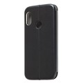 Чехол-книга на основе из силикона Book Case New 3D темно-синий для Huawei P20 Lite(#3)