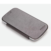 Кожаный чехол книга Rock Elegant Series Khaki для Samsung S7562 Galaxy S Duos