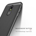 Противоударный гибридный чехол iPaky Hybrid Series серый для Samsung J730F Galaxy J7 (2017)(#5)