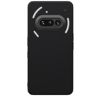 Пластиковый чехол с пластиной Magsafe Nillkin Super Frosted Shield Pro Magnetic Case Черный для Nothing Phone 3a
