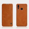 Кожаный чехол Nillkin Qin Leather Case Коричневый для Huawei P Smart Plus 2019(#4)