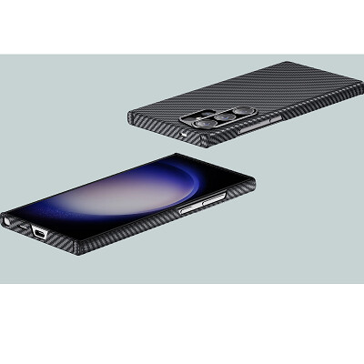 Ультратонкий карбоновый чехол Benks MagClap ArmorAir Kevlar черный для Samsung Galaxy S24 Ultra(6)