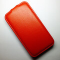 Кожаный чехол Armor Case Red для Huawei Ascend G610(#1)