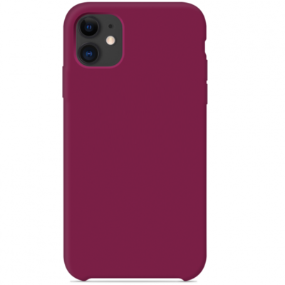 Силиконовый чехол красная роза для Apple iPhone 11(4)