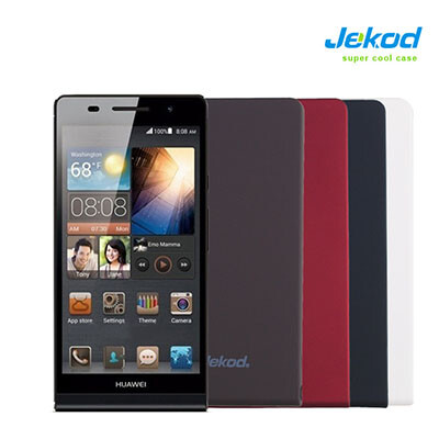 Пластиковый чехол Jekod Cool Case Black для Huawei Ascend P6(3)