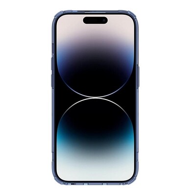 Силиконовый чехол Nillkin Nature TPU Pro Magnetic Case Синий для Apple iPhone 14 Pro(2)