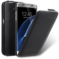 Кожаный чехол Melkco Leather Case Black LC для Samsung G935F Galaxy S7 Edge