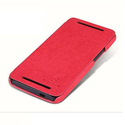Кожаный чехол Nillkin Fashion Series Red для HTC One M7(2)
