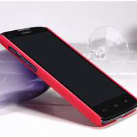 Пластиковый чехол Nillkin Super Frosted Shield Red для Huawei Ascend G716