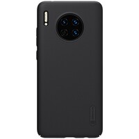 Пластиковый чехол с подставкой Nillkin Super Frosted Shield Черный для Huawei Mate 30