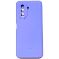 Силиконовый чехол Silicone Case с закрытым низом и защитой камеры лавандовый для Huawei Nova Y70(#1)