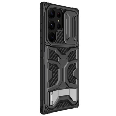 Противоударная-накладка Nillkin Adventurer Pro Case Черная для Samsung Galaxy S23 Ultra(3)