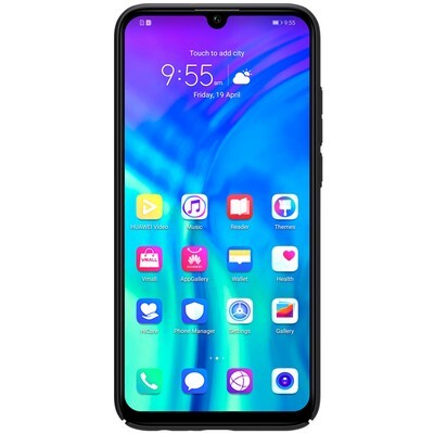 Пластиковый чехол с подставкой Nillkin Super Frosted Shield Золотой для Huawei Honor 20 Lite /Honor 10i(2)