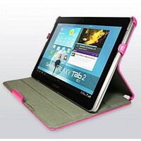 Чехол книга Armor Case Dark Pink для Samsung Galaxy Tab 2 10.1 P5100