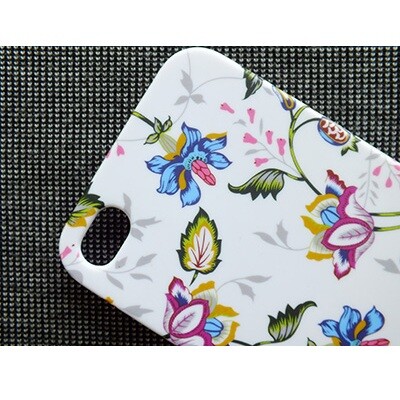 Пластиковый чехол Cath Kidston Case Flowers Blue №1 для Apple iPhone 4/4S(2)