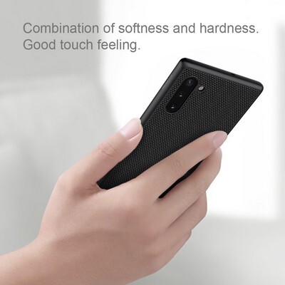 Чехол Nillkin Textured Case Черный для Samsung Galaxy Note 10(4)