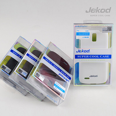 Пластиковый чехол Jekod Cool Case Black для Huawei Ascend G610(4)