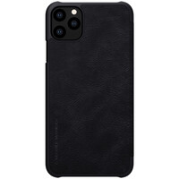 Кожаный чехол-книга Nillkin Qin Series Leather case черный для Apple iPhone 11 Pro Max