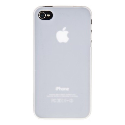 Пластиковый чехол накладка Xinbo White для Apple iPhone 4/4S(1)