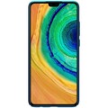 Пластиковый чехол с подставкой Nillkin Super Frosted Shield Синий для Huawei Mate 30(#2)