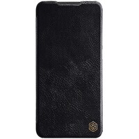 Кожаный чехол Nillkin Qin Leather Case Чёрный для Xiaomi Poco X4 GT