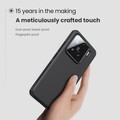 Пластиковый чехол Nillkin Super Frosted Shield Pro Черный для Xiaomi 15(#5)