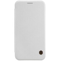 Кожаный чехол Nillkin Qin Leather Case White для Samsung Galaxy E7